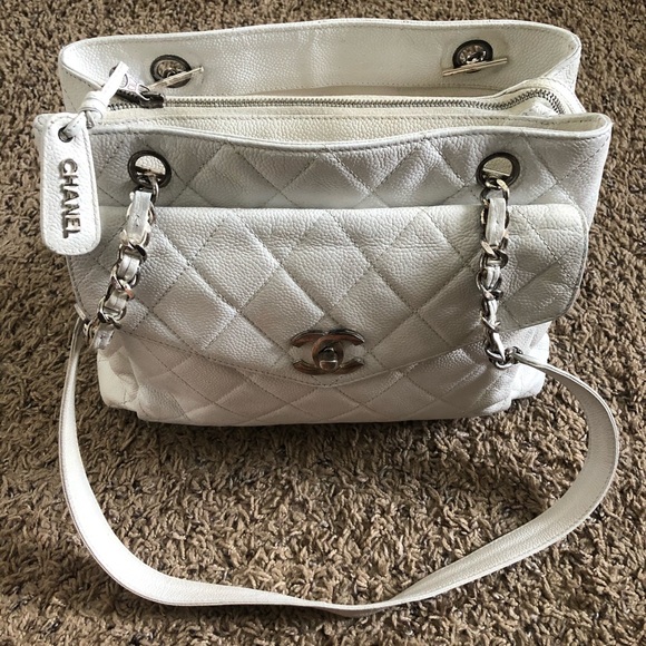 Chanel timeless Matelasse caviar skin tote bag - Picture 6 of 8